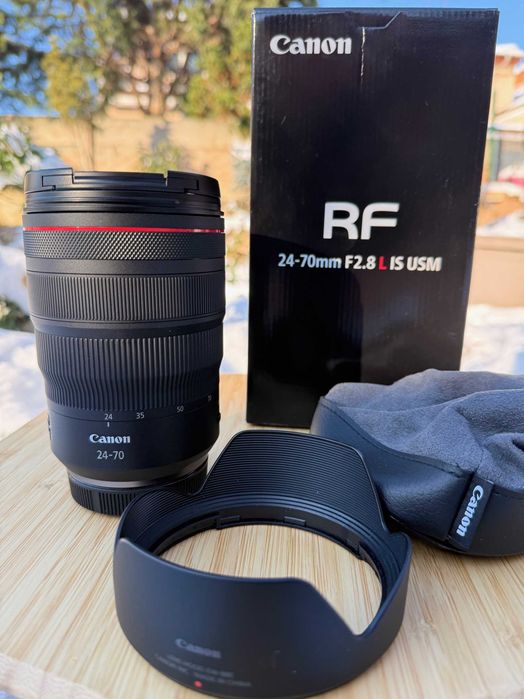 Obiectiv Canon RF 24-70mm F2.8 L IS USM - ca nou