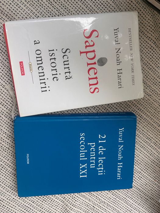 Sapiens + 21 lectii Yuval Harari