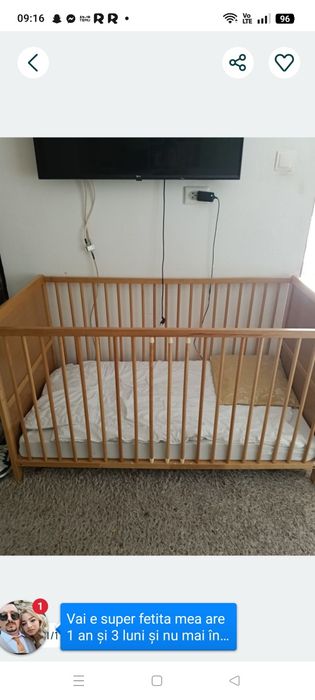 Vând pătuț în stare buna