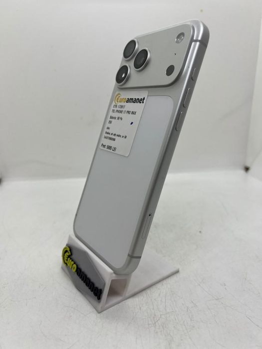 Telefon mobil Apple iPhone 17 Pro Max, 256GB, 5G, Silver, Bat 98% -A-