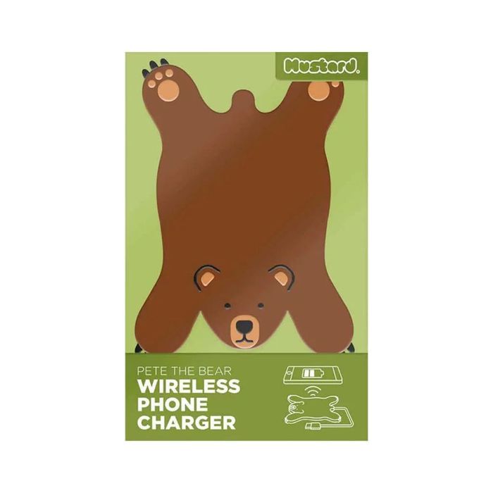 Безжично зарядно “ Мечокът Брус “