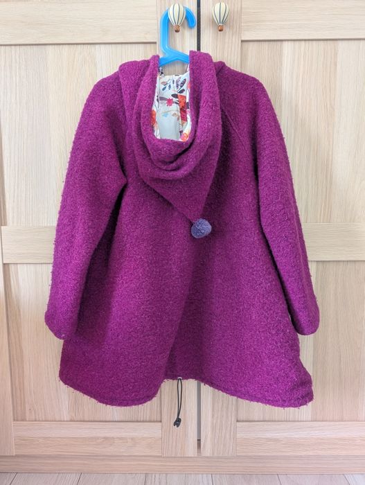 Jacheta fete lana fiarta Ivuska (4-12 ani)