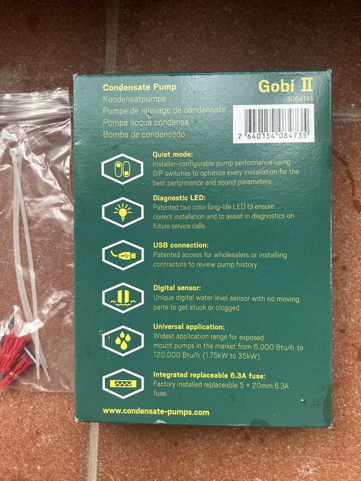 REFCO Gobi II кондензна помпа
