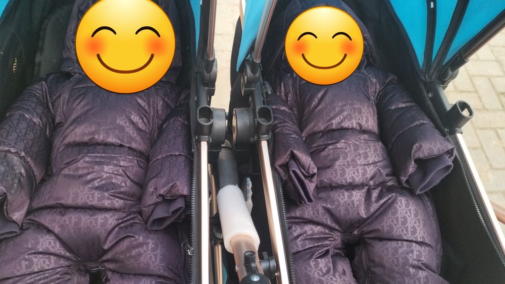 Детский зимний комбинезон