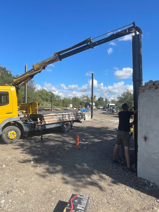 Транспорти Услуги Самосвал с кран