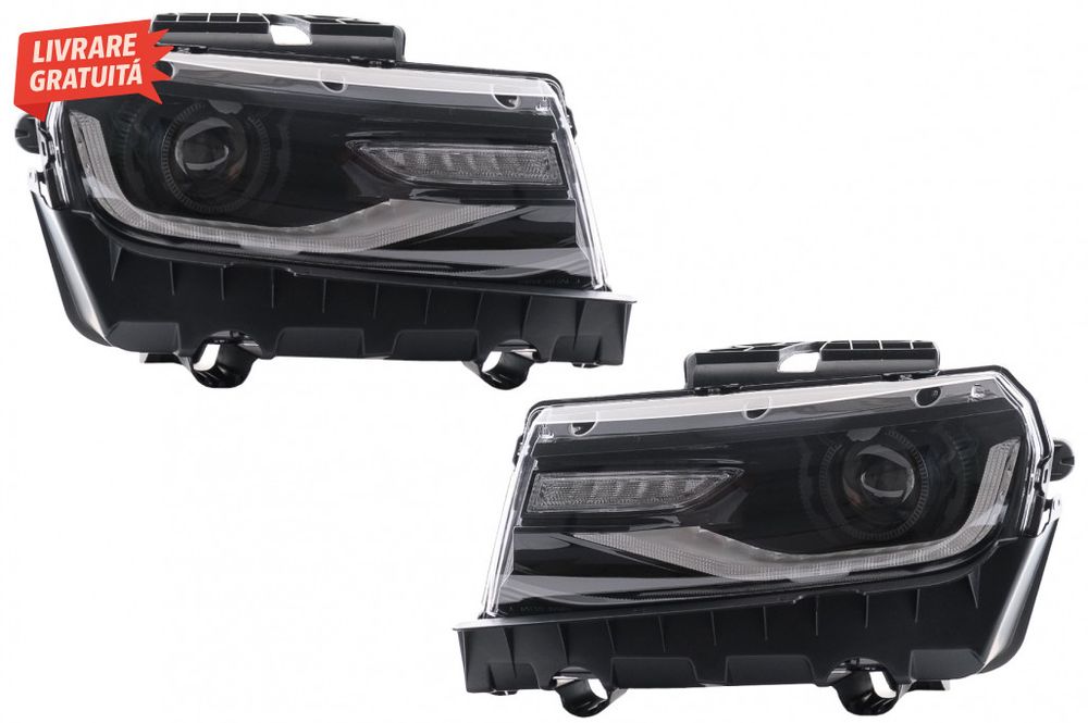 Faruri LED DRL Chevrolet Camaro (2014-2015) cu Semnal Dinamic Conversi