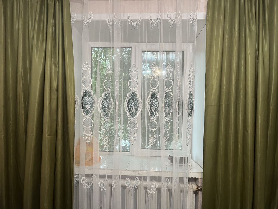 продам комплект шторы+ тюль