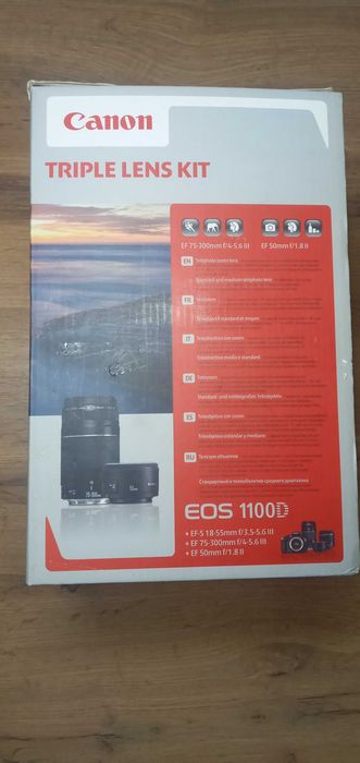 Фотоаппарат Canon EOS 1100D продам