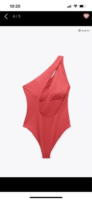 Слитный купальник ZARA