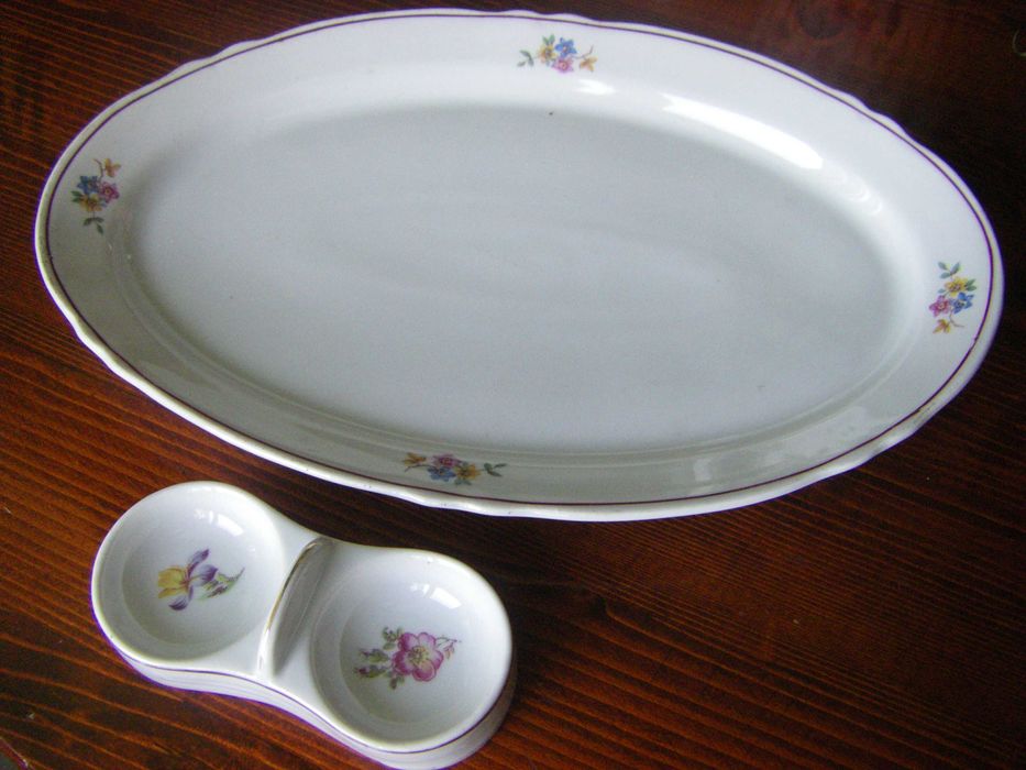 Чинии - български порцелан от 80-те години