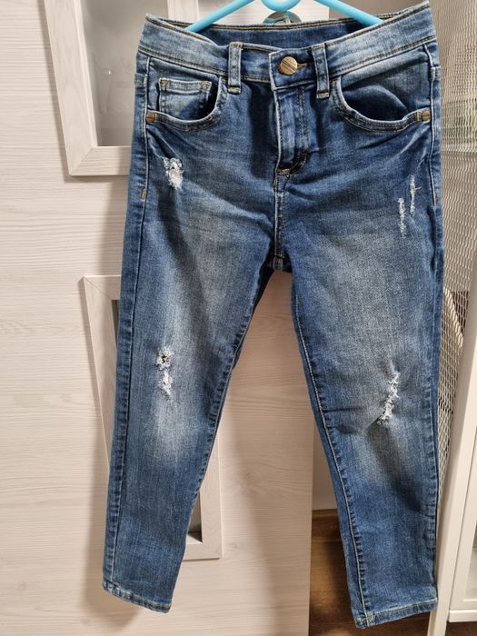 Детски дънки за момче slim fit