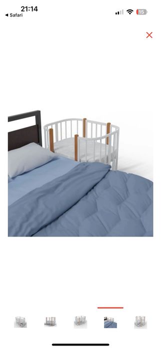 Кроватка трансформер