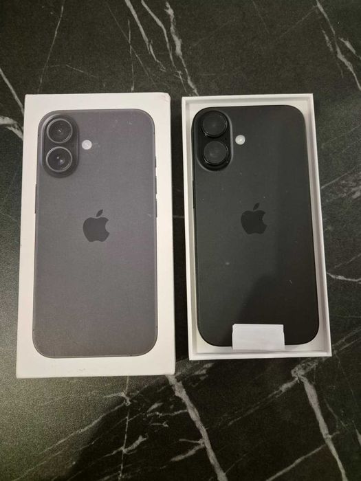 Apple Iphone 16 , Negru , 128GB , 100% baterie