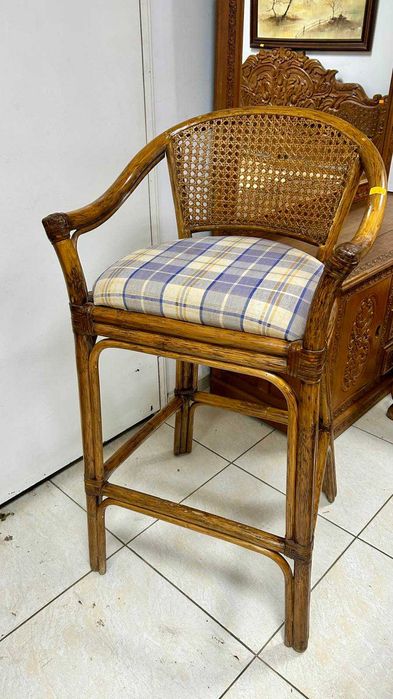 Бар стол ратан/бамбук Холандия