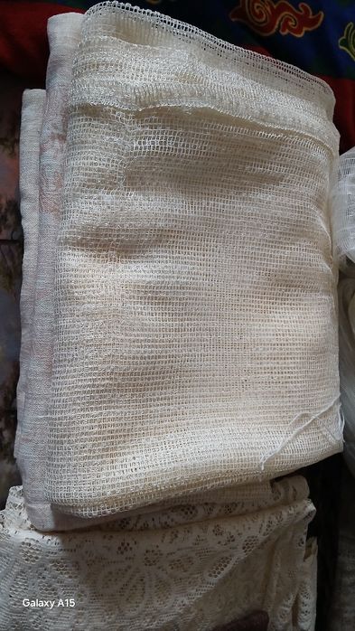 Продам тюли для окон 2шт и шторф с кружевн тюлями для!кухни