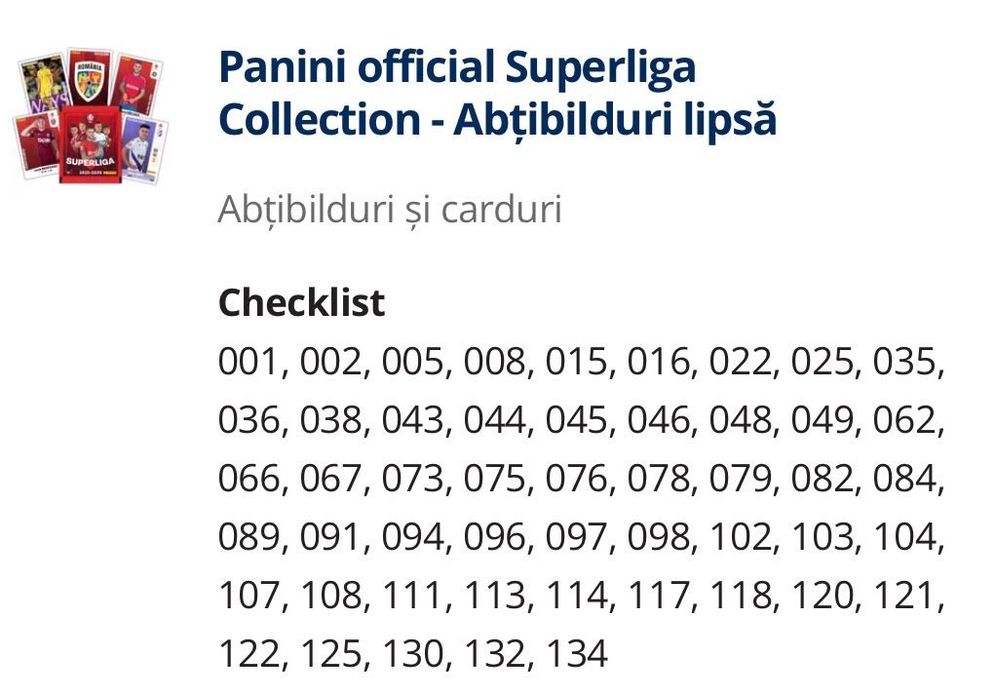 Stickere super ligă