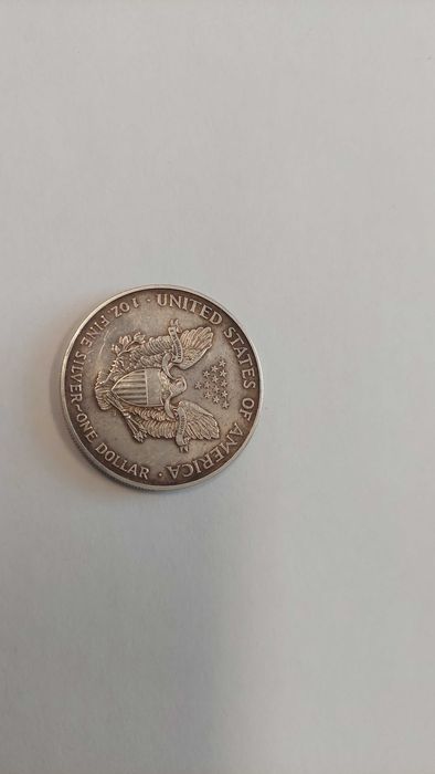 Сребърна монета 1 Долар 2002г