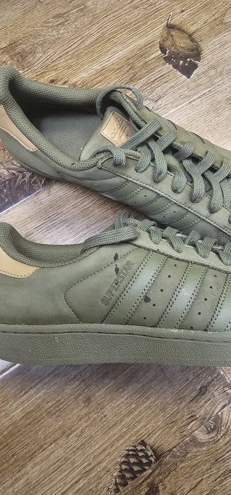 Adidași Adidas Originals Superstar Verde Oliv / Khaki