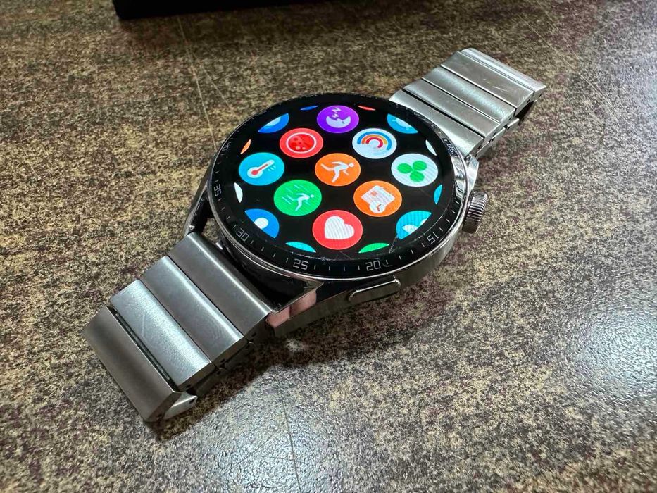 Смарт часовник Huawei Watch GT3, 46 mm, Stainless Steel, Silver