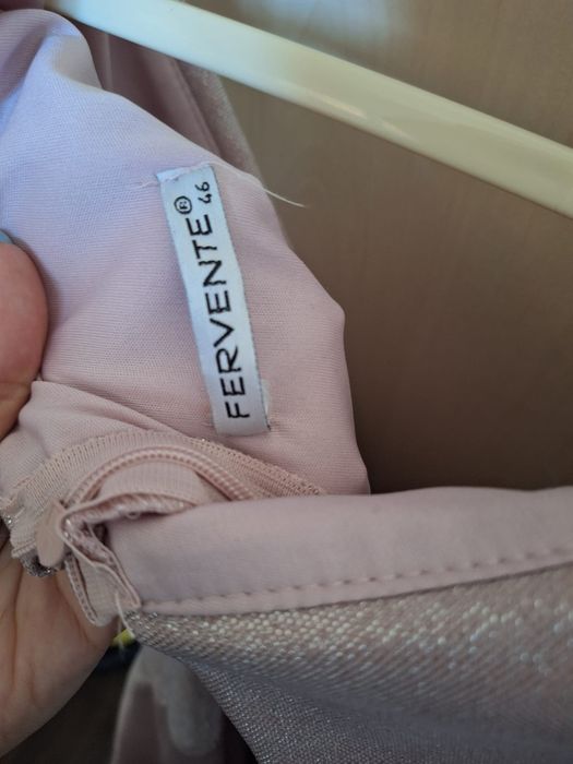 Rochie roz sclipici Fervente