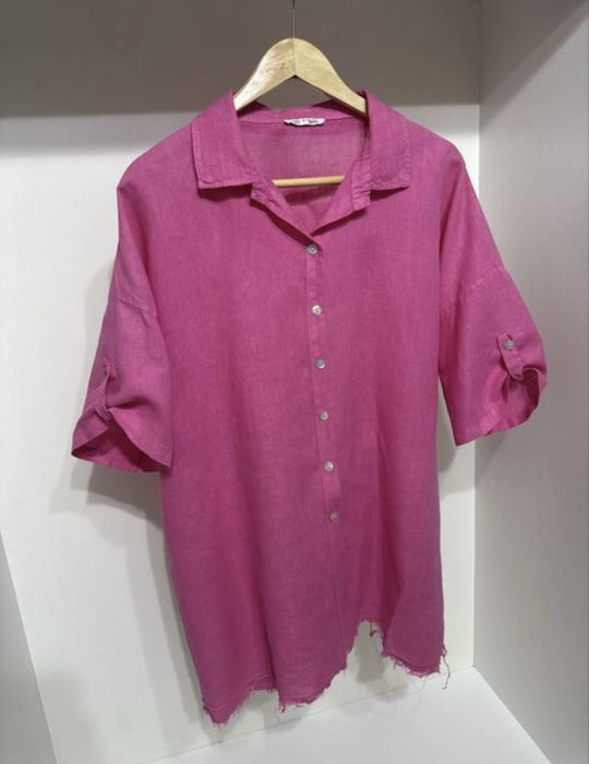 Рубашка женская лен