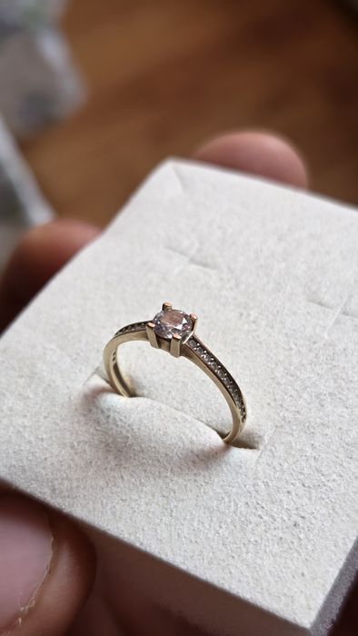 Inel logodna 14k
