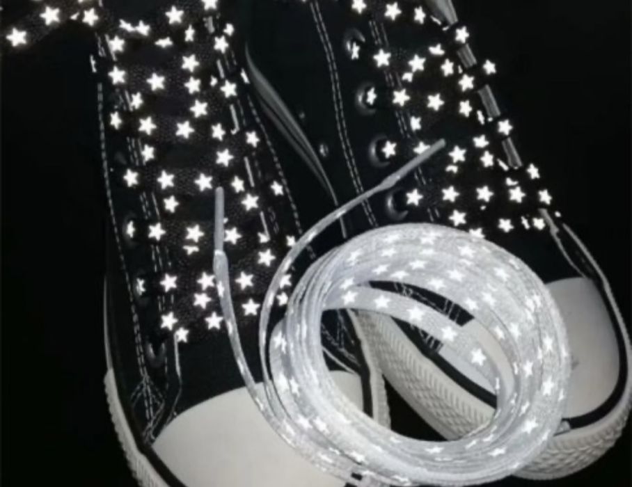 Светлоотразителни връзки за обувки/маратонки