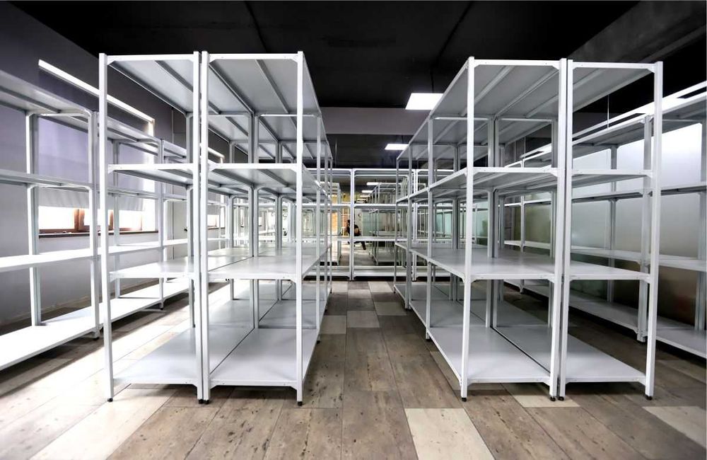 Polkaly stellaj, arxiv tokchasi Акция, метал архивный стеллаж