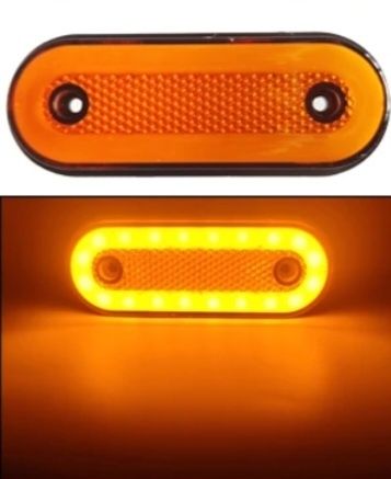 Lampa gabarit galbena tip neon 12-24V