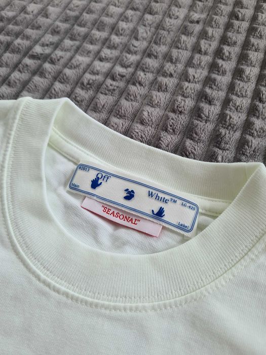 Tricou Off White Opposite White, Marimi L XL XXL, Premium, Unisex