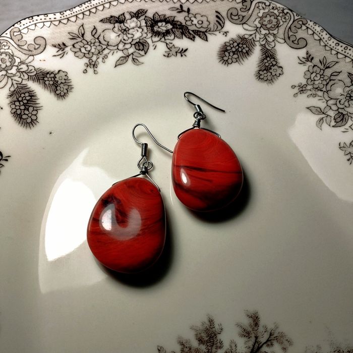 Шикарные стильные серьги