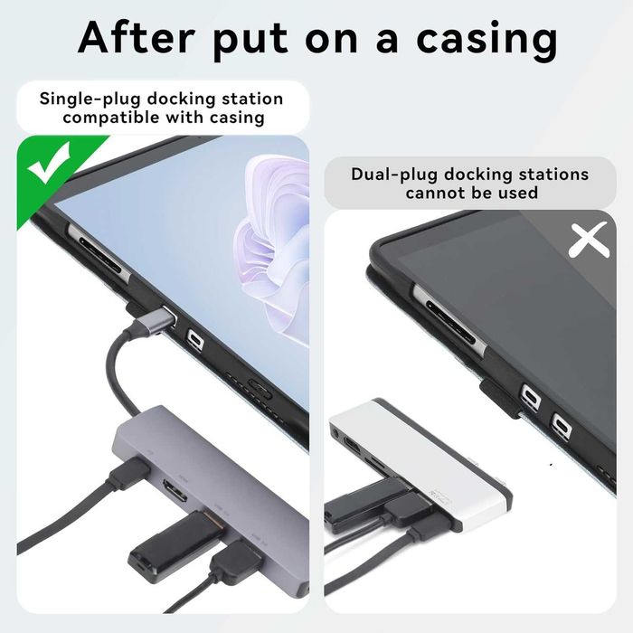 Husă Carcasa Omnpak Microsoft Surface Pro 8 13 inchi 2021,tip Cover