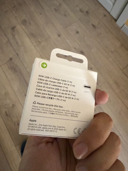 Type C кабель apple, оригинал