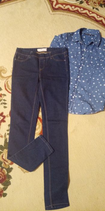 Джинсы и рубашка на 12-13 лет
В отл.состоянии
По 50 тыс
Вместе за 80 т