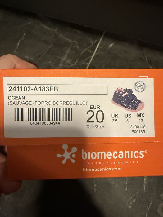 Бебешки обувки Biomecanics 20