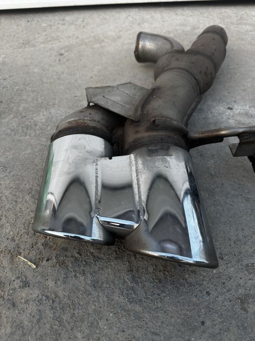 Оригинални Audi SQ5 хром накрайници двуцевки стомана спортна генерация