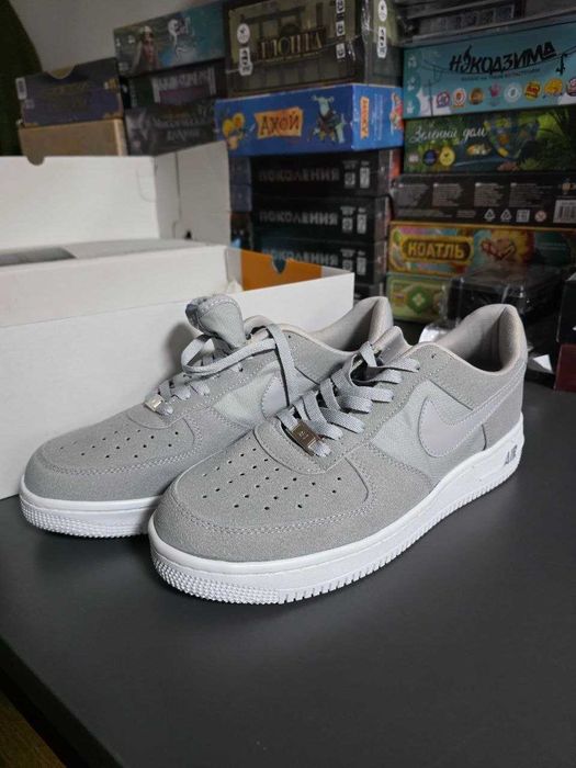 Кроссовки Nike Air Force 1 '07 Light Smoke Grey (EU 45)