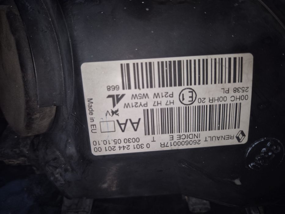 Vand far Renault Megane 3