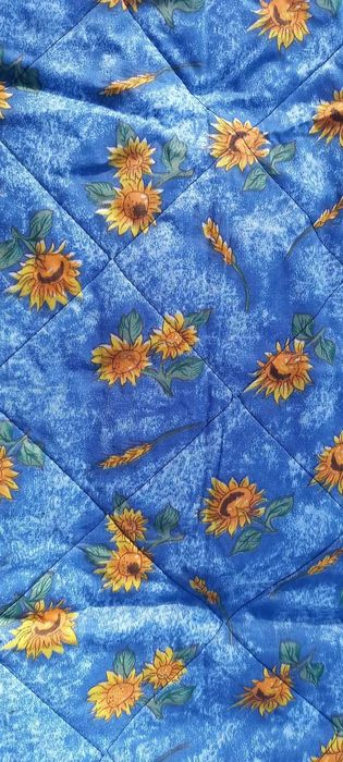 Patura de picnic model cu floarea soarelui 115x115 cm