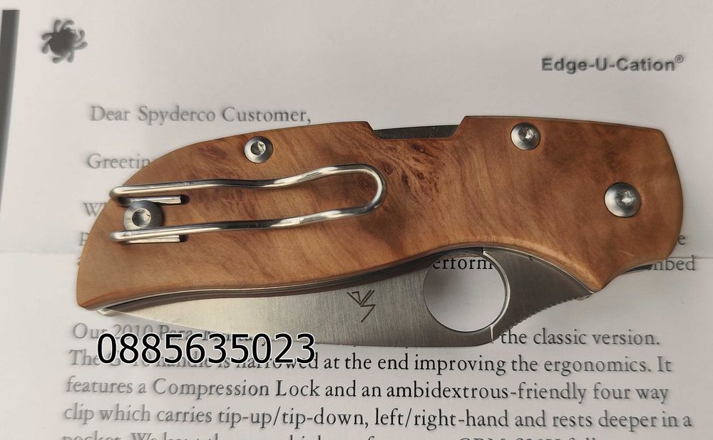 Spyderco Chaparral C152WDP