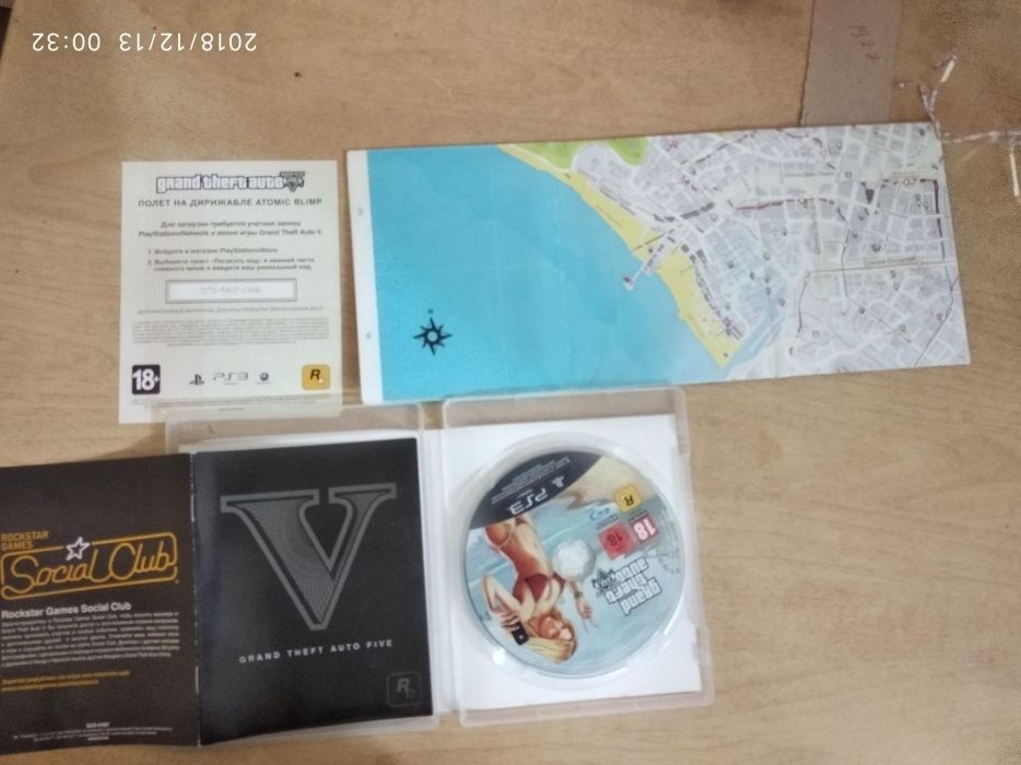 Playstation 3 (ps3)uchun gta5 disc sotiladi