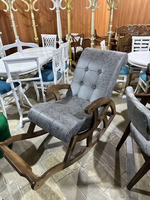 НОВИНКА! 2024 Кресло мягкая качалка из первых рук для дома и офиса