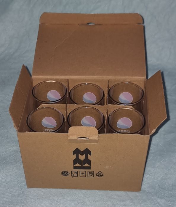 Set 6 pahare de colectie Coca Cola noi