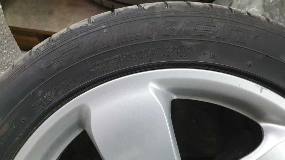 гуми с джанти 245/45 zr17 летни falken