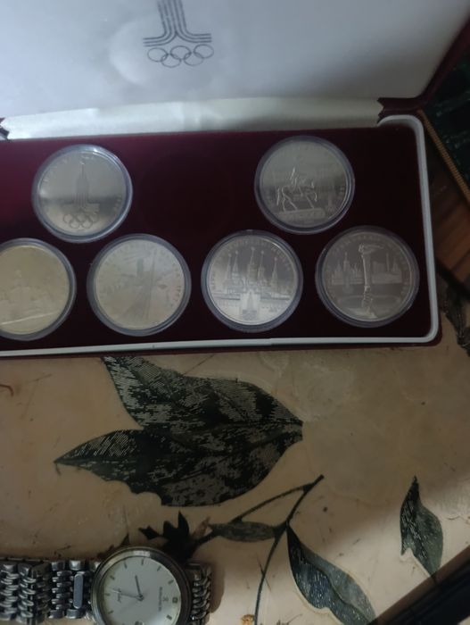 Продам монеты СССР Олимпиада