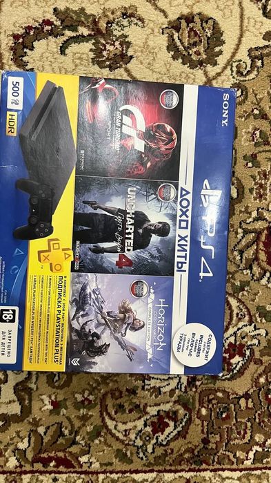 100000тг PS4 +7 игр