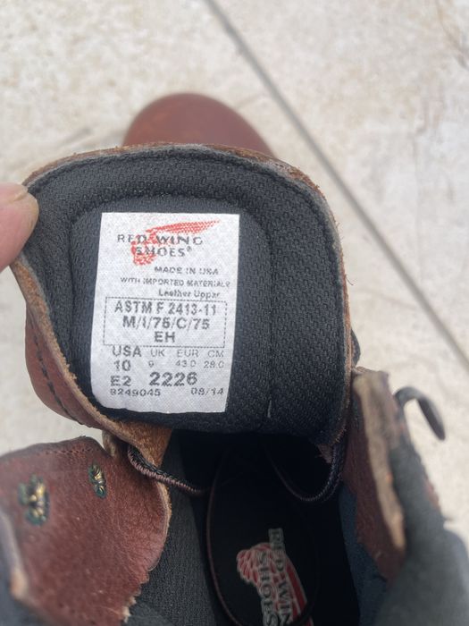 Продам ботинки Red Wing р-р 43