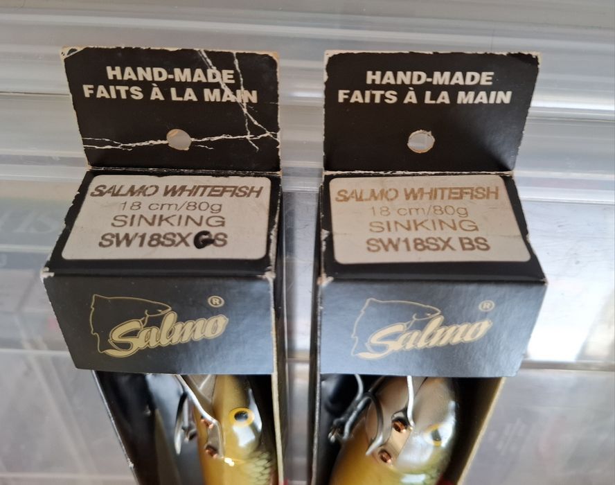 Воблери Salmo Whitefish 13 и 18см.