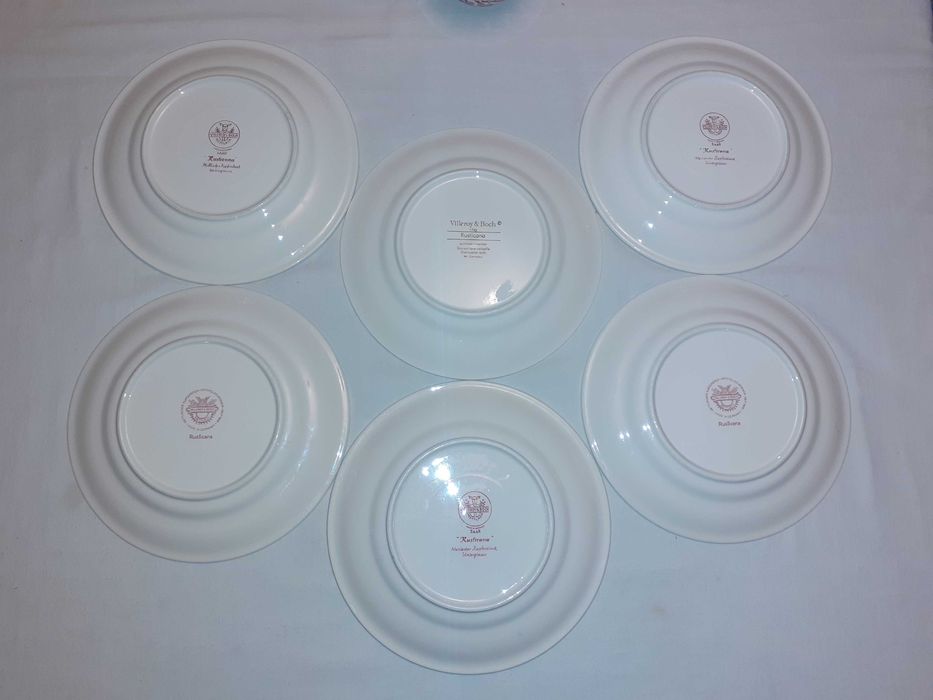 set cafea si mic dejun portelan Villeroy Boch Rusticana 21 piese