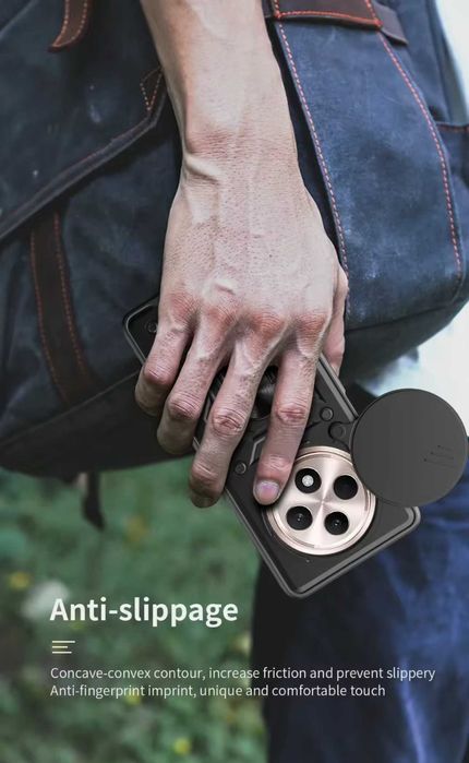 Husa hybrid Armor cu inel pentru Oppo Reno12 F 5G / Oppo Reno 12 F 5G